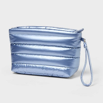 Sonia Kashuk Makeup Pouch - Metallic Blue