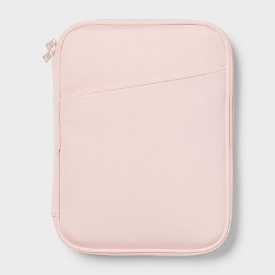 Zip Tablet Pouch Blush Pink Laptop Bag - Brightroom