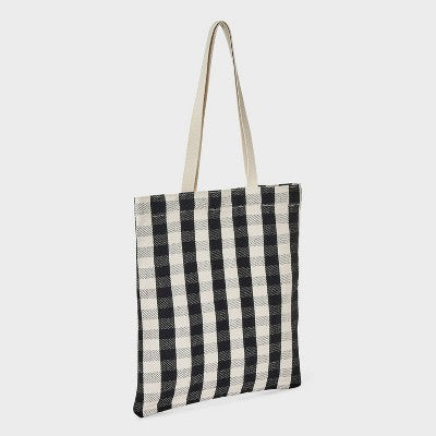 Magazine Tote Bag - Universal Thread Black/White Gingham