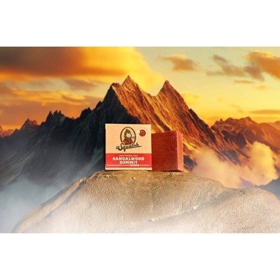 DR. SQUATCH Men's All Natural Bar Soap - Sandalwood Summit