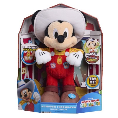 Mickey Mouse Hoedown Throwdown Feature Plush