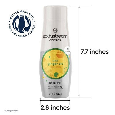SodaStream Diet Ginger Ale Sodamix - 14.9 fl oz