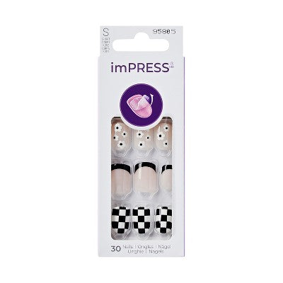 imPRESS Press-On Manicure Fake Nails - Going Wild - 33ct