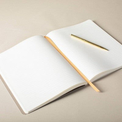Ruled Journal Large Classic Paperback New Beginnings - FRINGE: Lined Notebook for All Ages, 208 Pages, 7.5 x 9.5 Inches