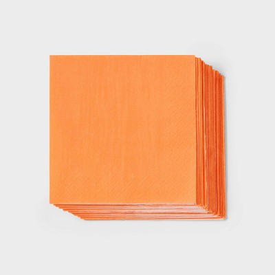 Orange Beverage Napkin 30ct - Spritz