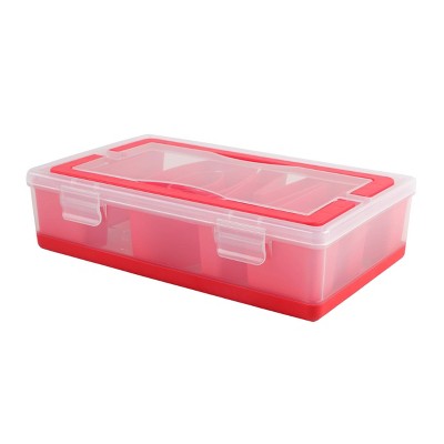 Cook With Color Love Sentiment Snack Box Food Storage Container