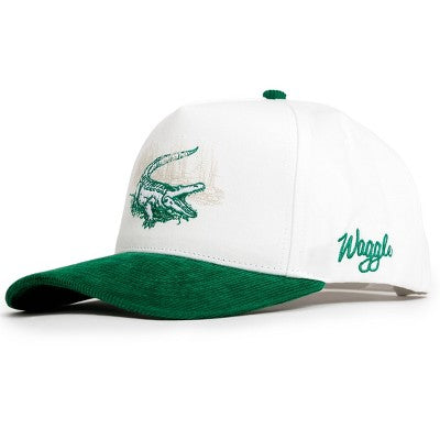 Waggle Adult Cotton Baseball Hat - Bayou