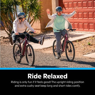 Schwinn Regent 27.5" Adult Hybrid Bike - Dark Red (LOCAL PICKUP ONLY)