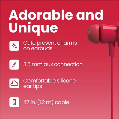 GEMS Figural Earbuds - Present