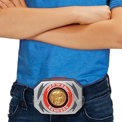Mighty Morphin Power Rangers Re-Ignition Power Morpher Roleplay Toy with Lights, Sounds and 5 Power Coins