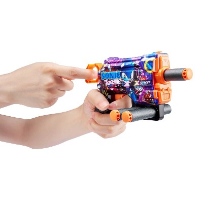 XSHOT Skins Super Speed Menace Sonic Toy Dart Blaster by ZURU