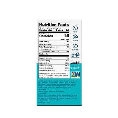 Liquid I.V. Sugar Free Hydration Electrolyte Powder Supplements - Mango Pineapple - 4.58oz/10ct