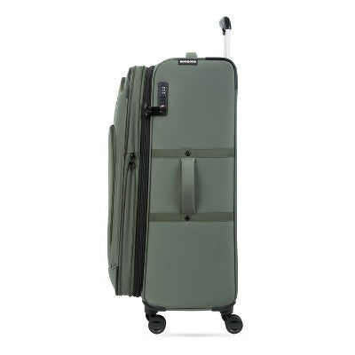 SWISSGEAR Zurich Softside Large Checked Spinner Suitcase - Green (LOCAL PICKUP ONLY)