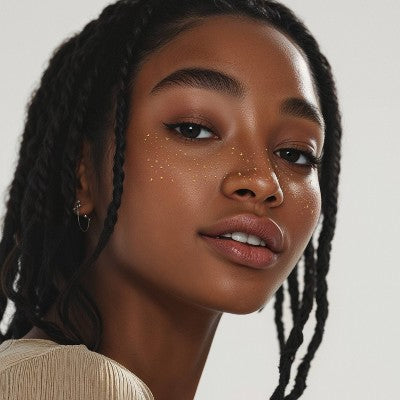 Fazit Gold Glitter Freckle Makeup Patches