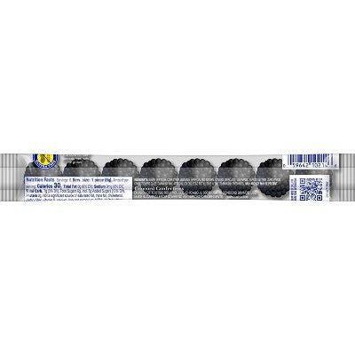 Dubble Bubble Lumps of Coal 8 Ball Tube Christmas Candy Chewing Gums - 2.3oz