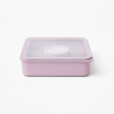Large Snack Bento Food Storage Container Lavender - Figmint