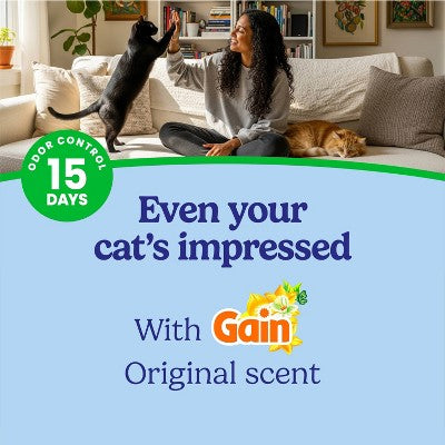 Fresh Step Odor Shield Multi-Cat Clumping Cat Litter - Gain Scented - 22lbs (LOCAL PICKUP ONLY)