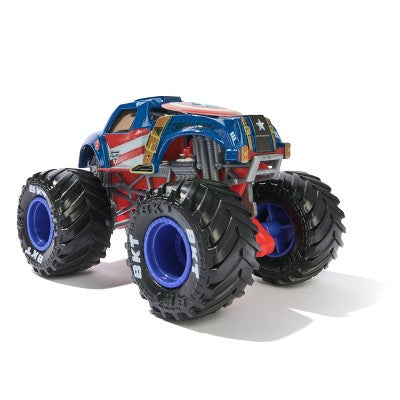 Monster Jam Marvel Captain America vs Winter Soldier Monster Truck 2pk - 1:64 Scale