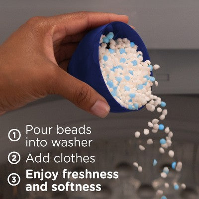 Downy Blends Soft & Fresh In-Wash Scent Booster - Meadow Rain Scented Laundry Bead - 25.6oz