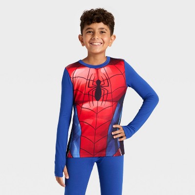 Boys' Spider-Man Thermal Underwear Set - Medium (8/10)