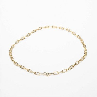 FAO Schwarz Charm Squad Gold Necklace