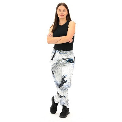 NFL Carolina Panthers Zubaz Men's Confetti Screen Print Pants - S
