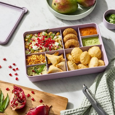 Large Snack Bento Lavender - Figmint