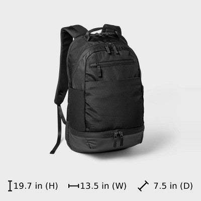 Sport 19.7" Pocket Backpack - All In Motion Black