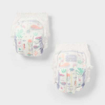 Girls' Disposable Training Pants - 2T-3T - 94ct - up&up