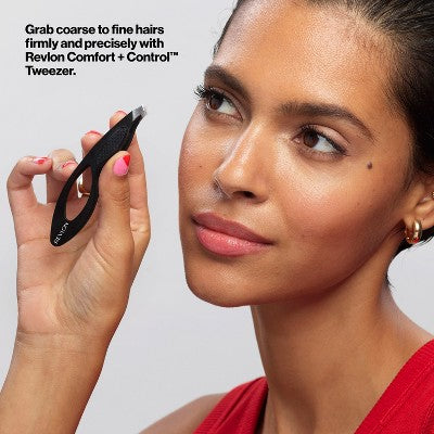 Revlon Comfort + Control Tweezer - Black