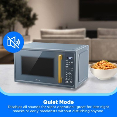 Midea 0.9 cu ft 900W Microwave Oven with Child Lock Door Midnight Blue (LOCAL PICKUP ONLY)