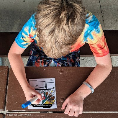 Jurassic World Rebirth Imagine Ink Book