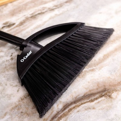 O-Cedar Indoor/Outdoor Assembled Strong Sweep Broom with Step On Dust Pan (LOCAL PICKUP ONLY)