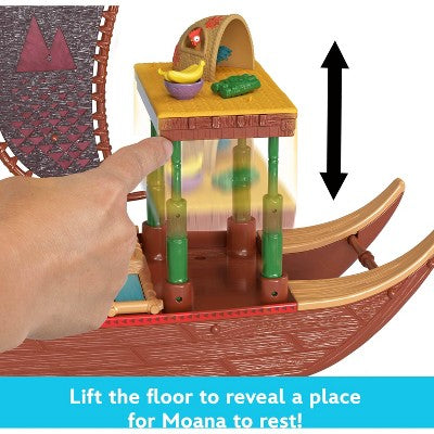 Disney Moana 2 Moana's Adventure Canoe Playset
