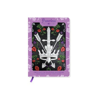 Lauren Roberts: Powerless Trilogy Sculpted Journal - (Hardcover)