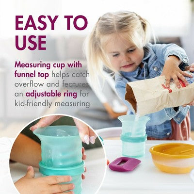 Boon Intro Toddler Food Prep Tools - 5pk: BPA-Free, Includes Chopper, Bowl, Whisk, Egg Cracker