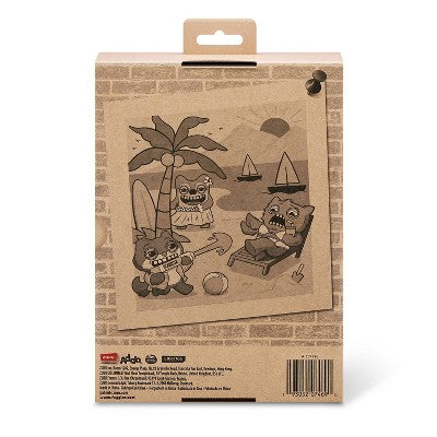 Fuggler 9.4" Vacay Vibes Reek-O Stuffed Animal - Orange