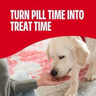 Milk-Bone Pill Pouch Chicken Flavor Chewy Treats 7.4oz