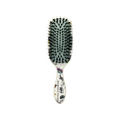 Wet Brush x MacKenzie Childs Shine Enhancer Hair Brush- Butterfly Toile: Hair Styling For All Hair Types, Detangling Brush, Nylon ?????les