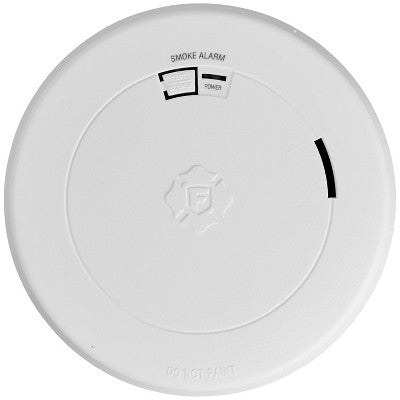 First Alert Alarm Smoke DC10 SM210CO400: 10-Year Smoke & Carbon Monoxide Detector, Battery Operated, White, 2-Pack