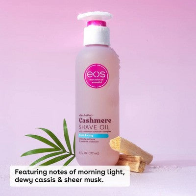 eos Cashmere Shave Oil Fresh and Cozy - 6 fl oz