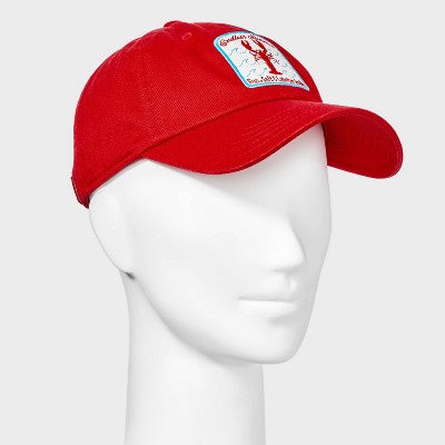 Lobster Patch Baseball Hat - Universal Thread Red