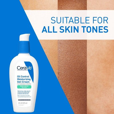 CeraVe Oil Control Face Gel Cream - 3 fl oz