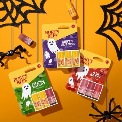 Burt's Bees Tinted Lip Balm - Halloween - 0.049oz/3ct
