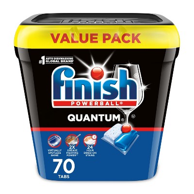 Finish Quantum Dishwasher Detergent Tablets - 70ct