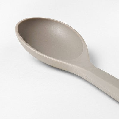 Soft Grip Nylon Spoon Gray - Figmint