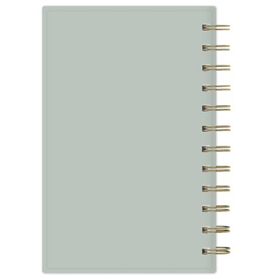 The Everygirl Planner 2025 Weekly/Monthly Planner 6.3"x4.33" Wirebound Solid Soft Sage: Adult Stationery, Calendar, Tabs