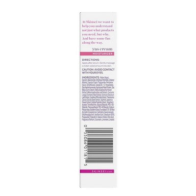 SkinSei YAS Cream Hydration Boosting Face Moisturizer - 1 fl oz