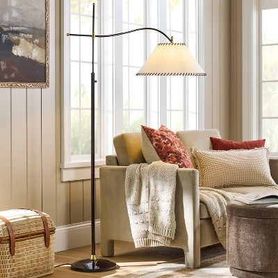 Floor Lamp Maroon - Threshold designed with Studio McGee (LOCAL PICKUP ONLY)
