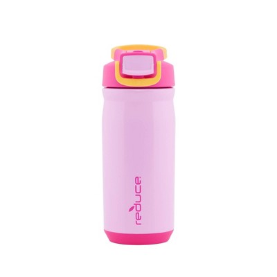 Reduce 14oz Hydrate Pro Vacuum Insulated Stainless Steel Water Bottle Pink